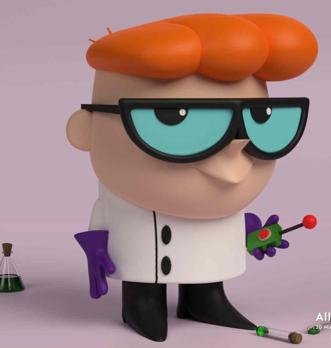 Laboratorio de Dexter Cartoon