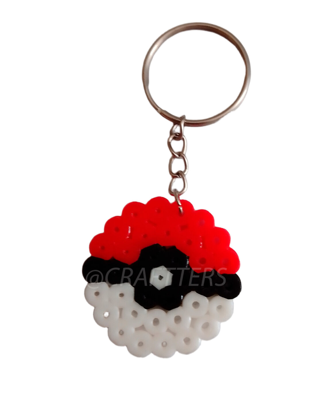 Llavero Pokéball En Hama Beads